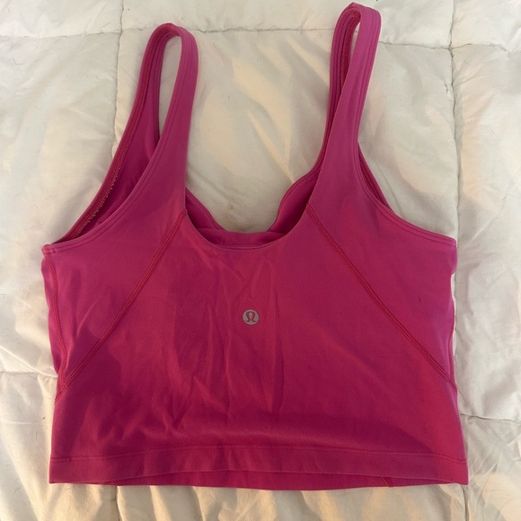 Sonic Pink lululemon align tank - Picture 3 of 5